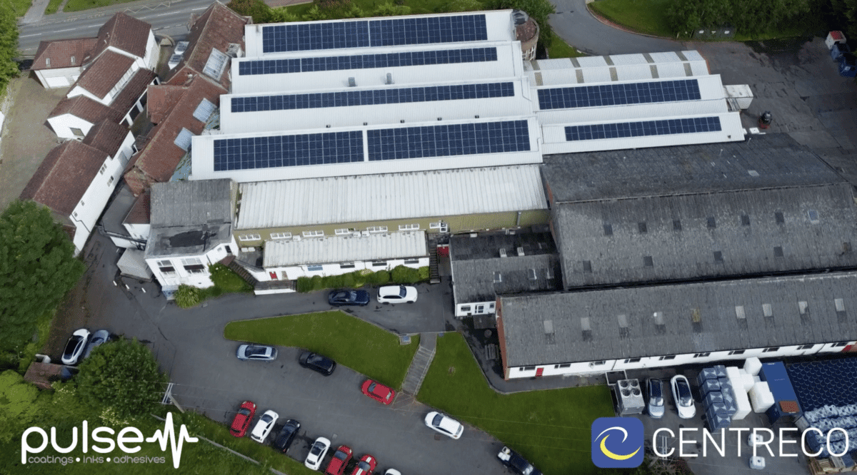 Centreco Announce 115kW Solar Energy System for Pulse Print Products